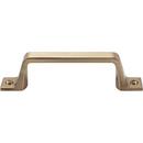 4-3/8 x 9/16 in. Zinc Alloy Pull in Honey Bronze 