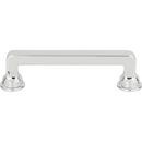 4-5/8 x 13/32 in. Zinc Alloy D-handle Pull in Polished Chrome