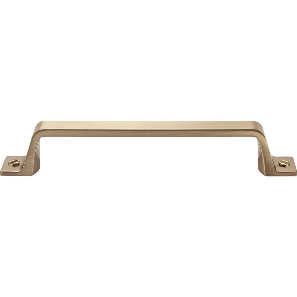 Top Knobs Honey Bronze 6-3/8 x 9/16 in. Zinc Alloy Pull 