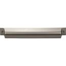 8-1/2 x 1 in. Zinc Alloy Cup Pull in Ash Grey