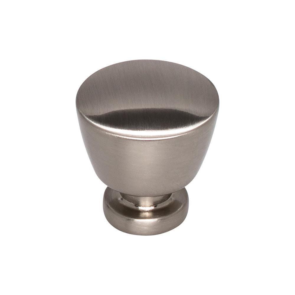 Top Knobs Brushed Satin Nickel 1-1/4 x 1-1/4 in. Zinc Alloy Knob 