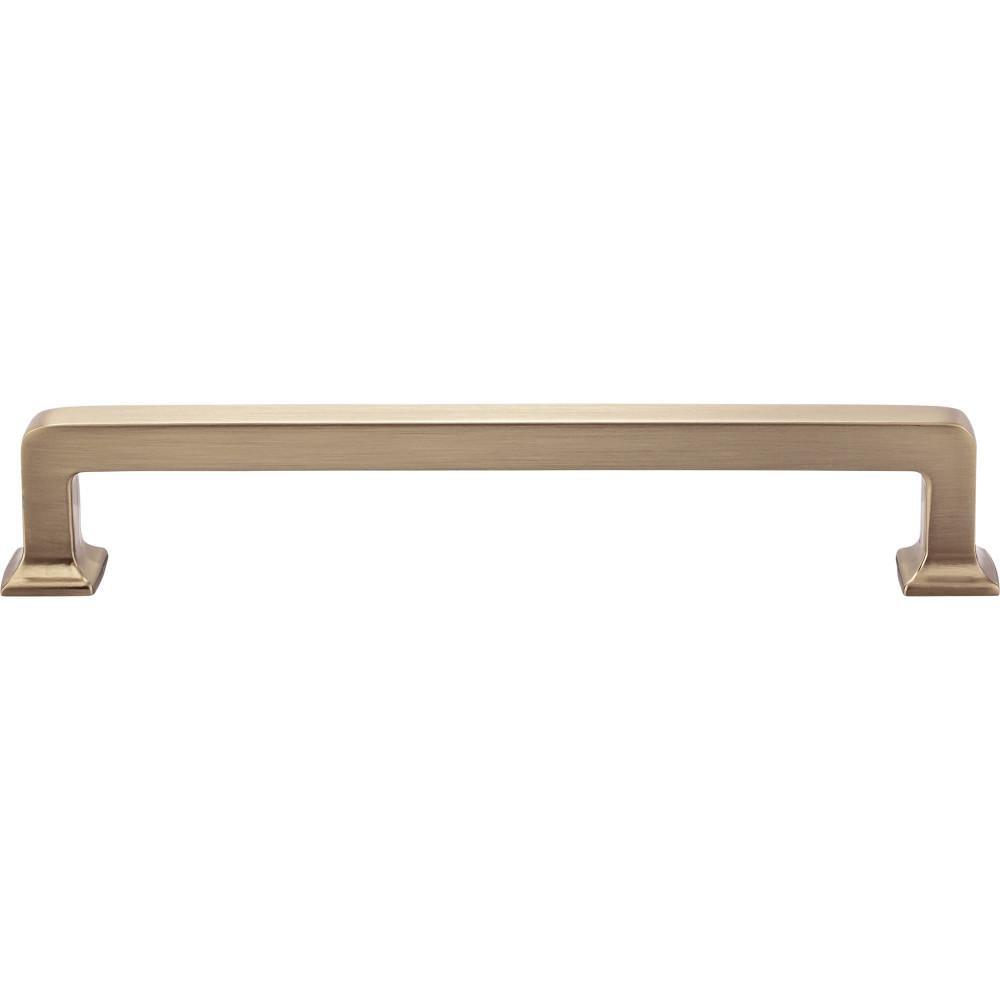 Top Knobs Honey Bronze 3/8 in. Zinc Alloy Cabinet Pull 