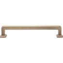 3/8 in. Zinc Alloy Cabinet Pull in Honey Bronze