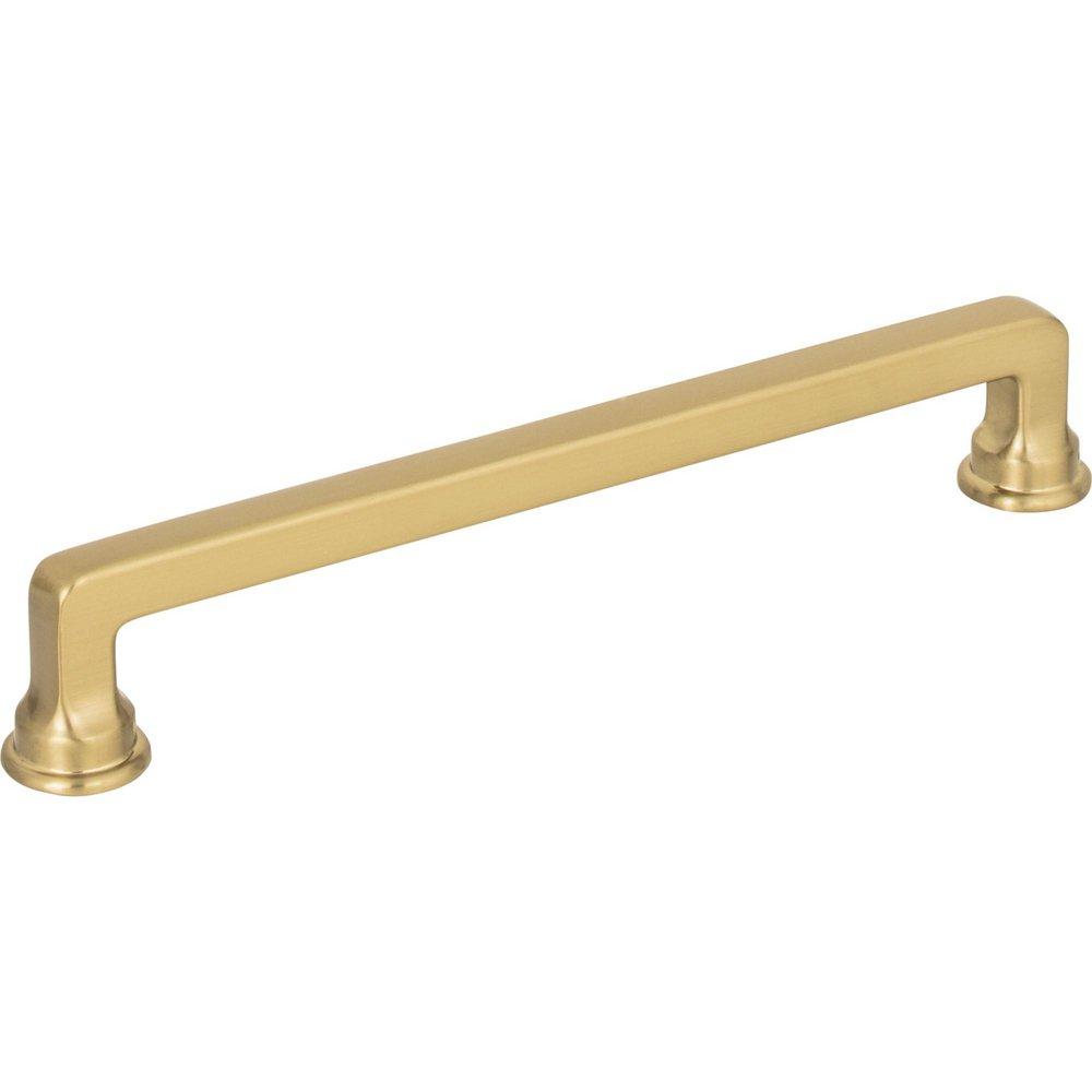 Atlas Homewares Warm Brass 7-1/8 x 13/32 in. Zinc Alloy D-handle Pull 