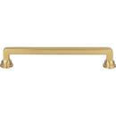 Atlas Homewares Warm Brass 7-1/8 x 13/32 in. Zinc Alloy D-handle Pull 