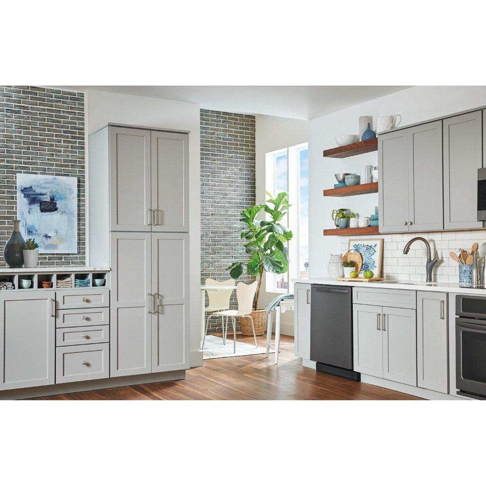 Atlas Homewares Brushed Nickel 5-7/8 x 13/32 in. Zinc Alloy D-handle Pull 