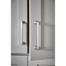 Atlas Homewares Brushed Nickel 5-7/8 x 13/32 in. Zinc Alloy D-handle Pull 
