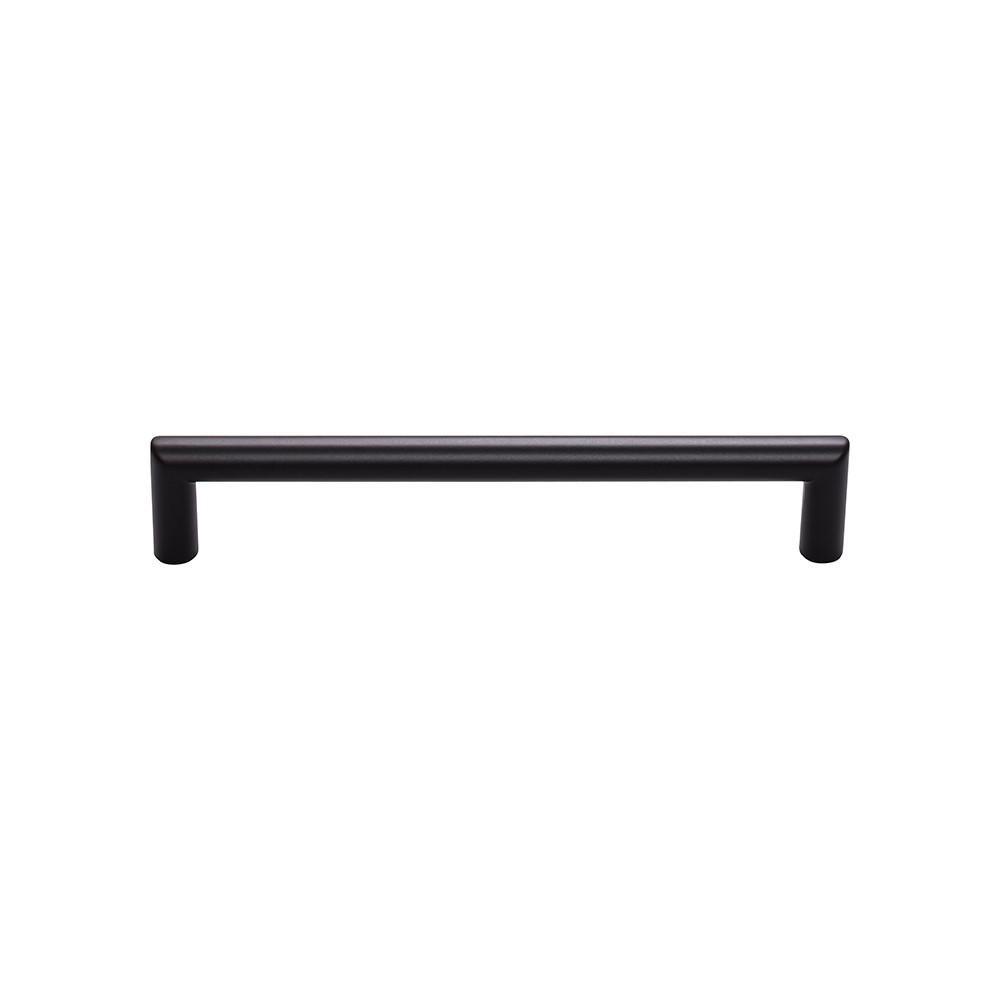 Top Knobs Flat Black 7/16 in. Zinc Alloy Cabinet Pull 