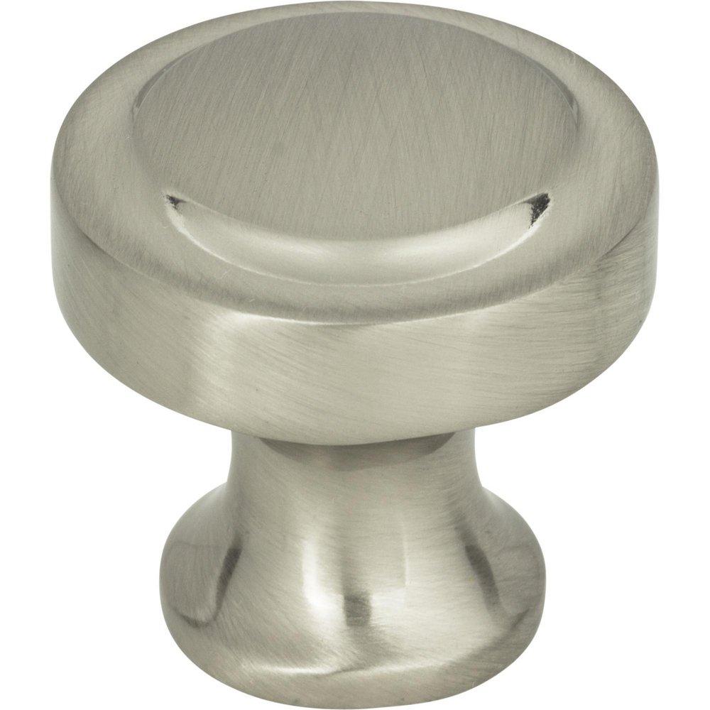 Atlas Homewares Brushed Nickel 1-1/4 x 1-1/4 in. Zinc Alloy Knob 