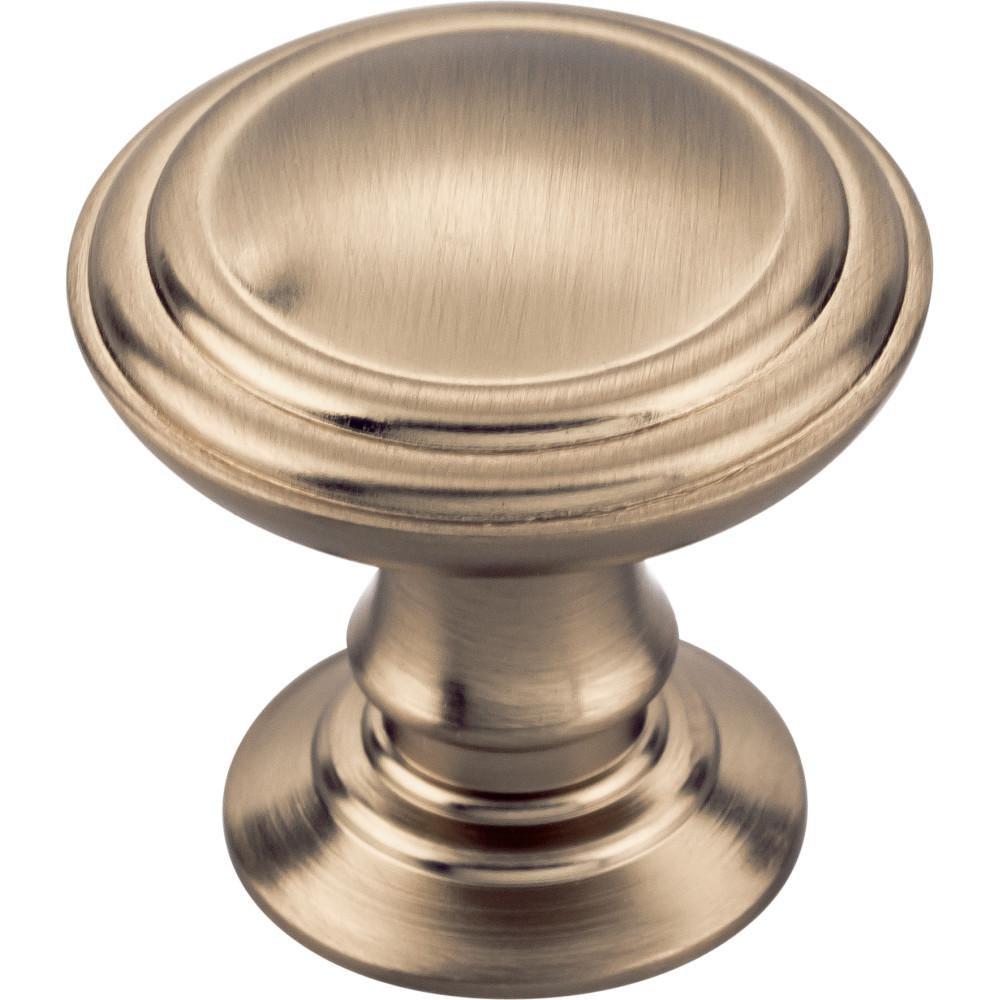 Top Knobs Honey Bronze 1-1/4 in. Rounded Knob 