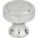 Atlas Homewares Polished Chrome Zinc Alloy Round Knob 