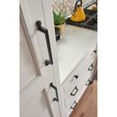 Atlas Homewares Matte Black 6-7/8 x 3/8 in. Zinc Alloy Pull 