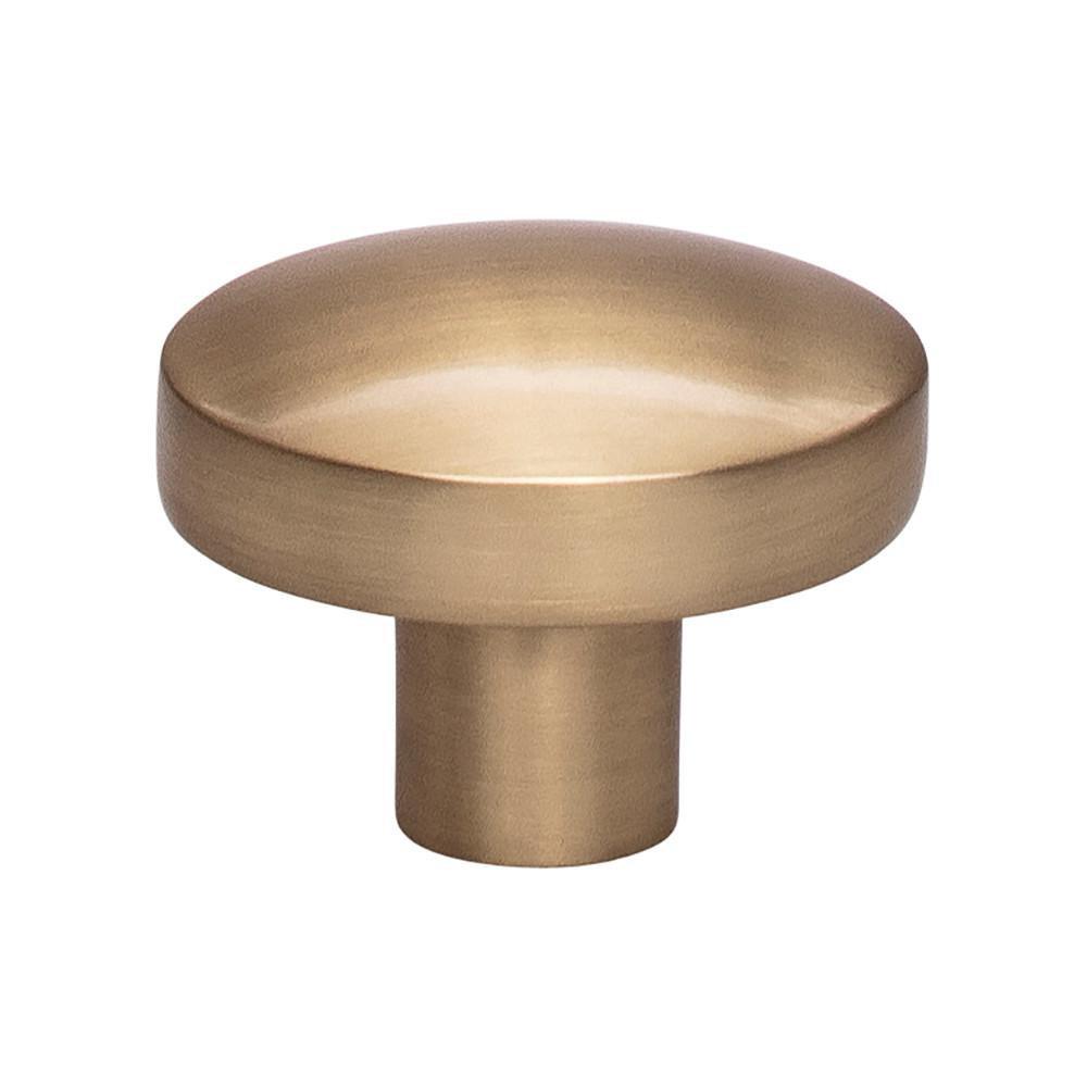 Top Knobs Honey Bronze 1-3/8 x 7/8 in. Zinc Alloy Knob 