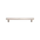 7-9/16 x 1/2 in. Zinc Alloy Pull in Brushed Satin Nickel