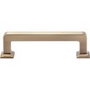 Top Knobs Honey Bronze 3/8 in. Zinc Alloy Cabinet Pull 
