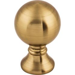 Zinc Alloy Round Kara Knob in Honey Bronze