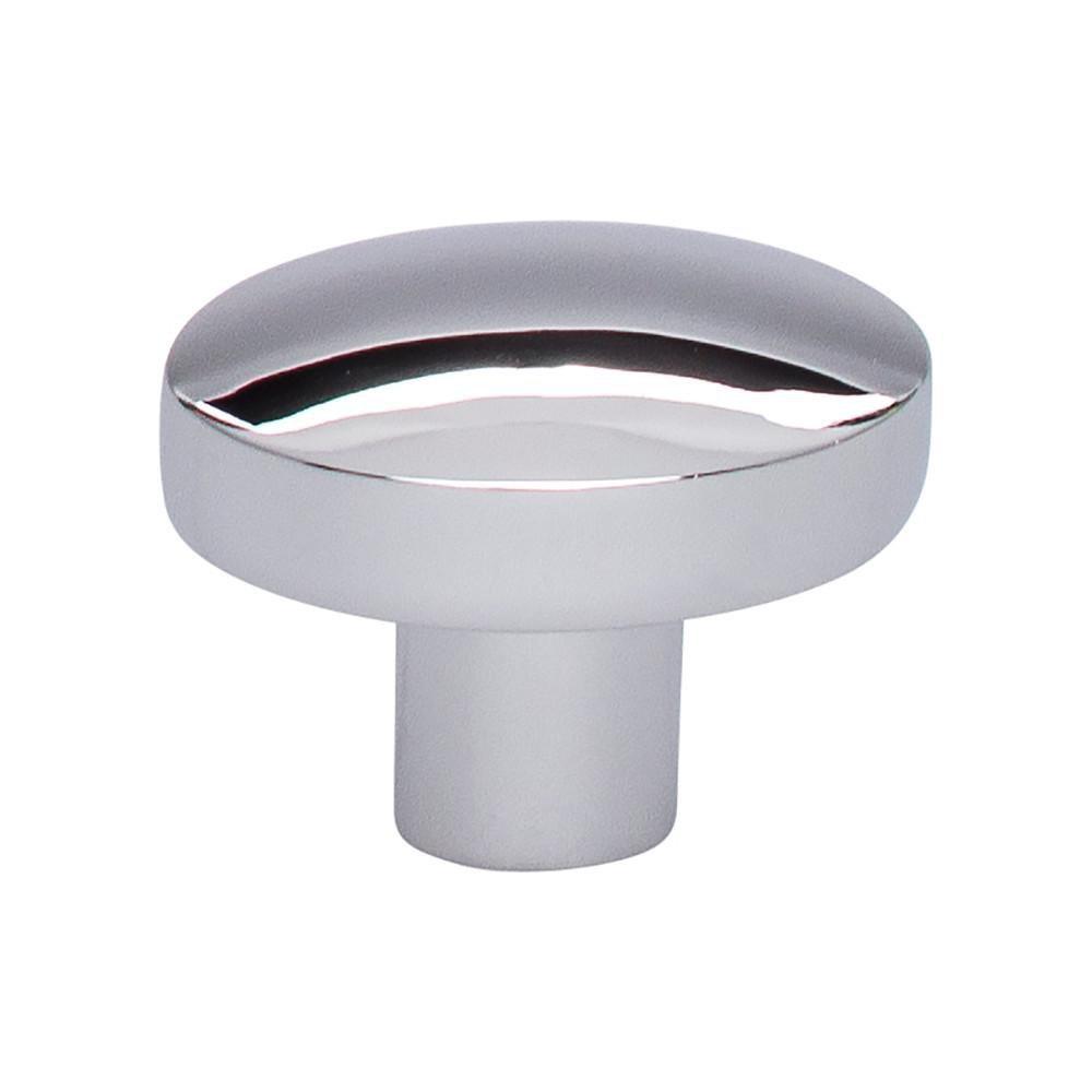 Top Knobs Polished Chrome 1-3/8 x 7/8 in. Zinc Alloy Knob 