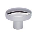 Top Knobs Polished Chrome 1-3/8 x 7/8 in. Zinc Alloy Knob 