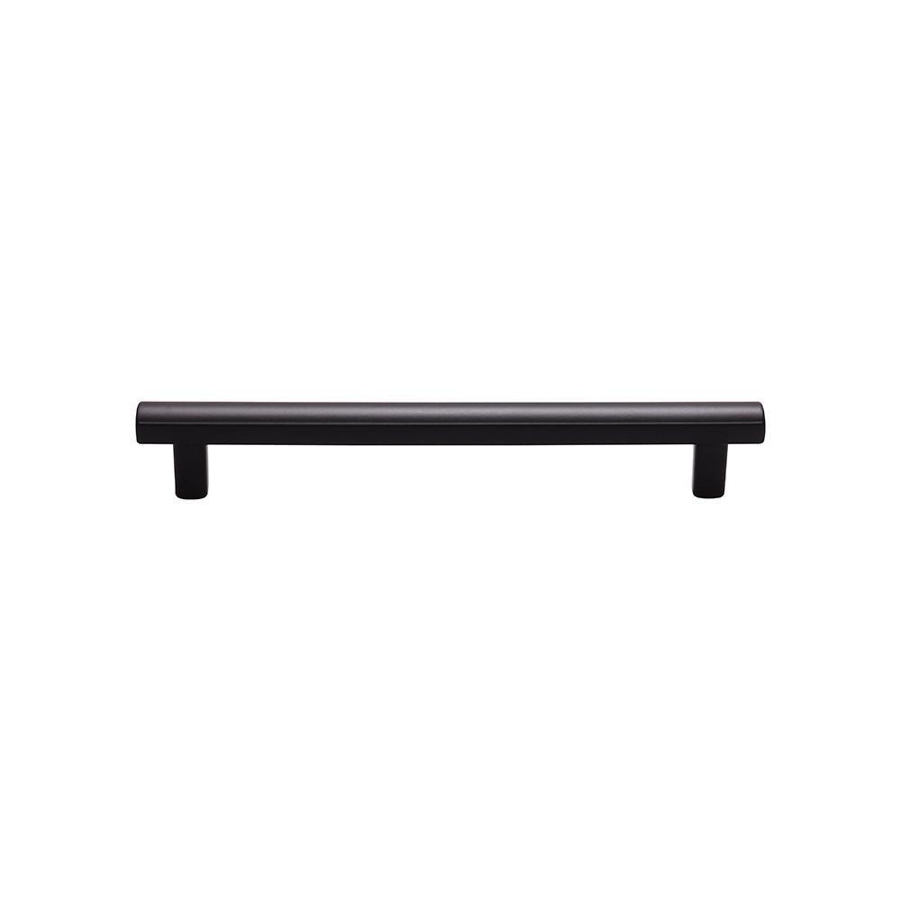 Top Knobs Flat Black 7-9/16 x 1/2 in. Zinc Alloy Pull 