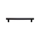 Top Knobs Flat Black 7-9/16 x 1/2 in. Zinc Alloy Pull 