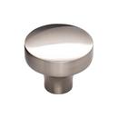 Top Knobs Brushed Satin Nickel 1-1/2 x 1-1/2 in. Zinc Alloy Knob 