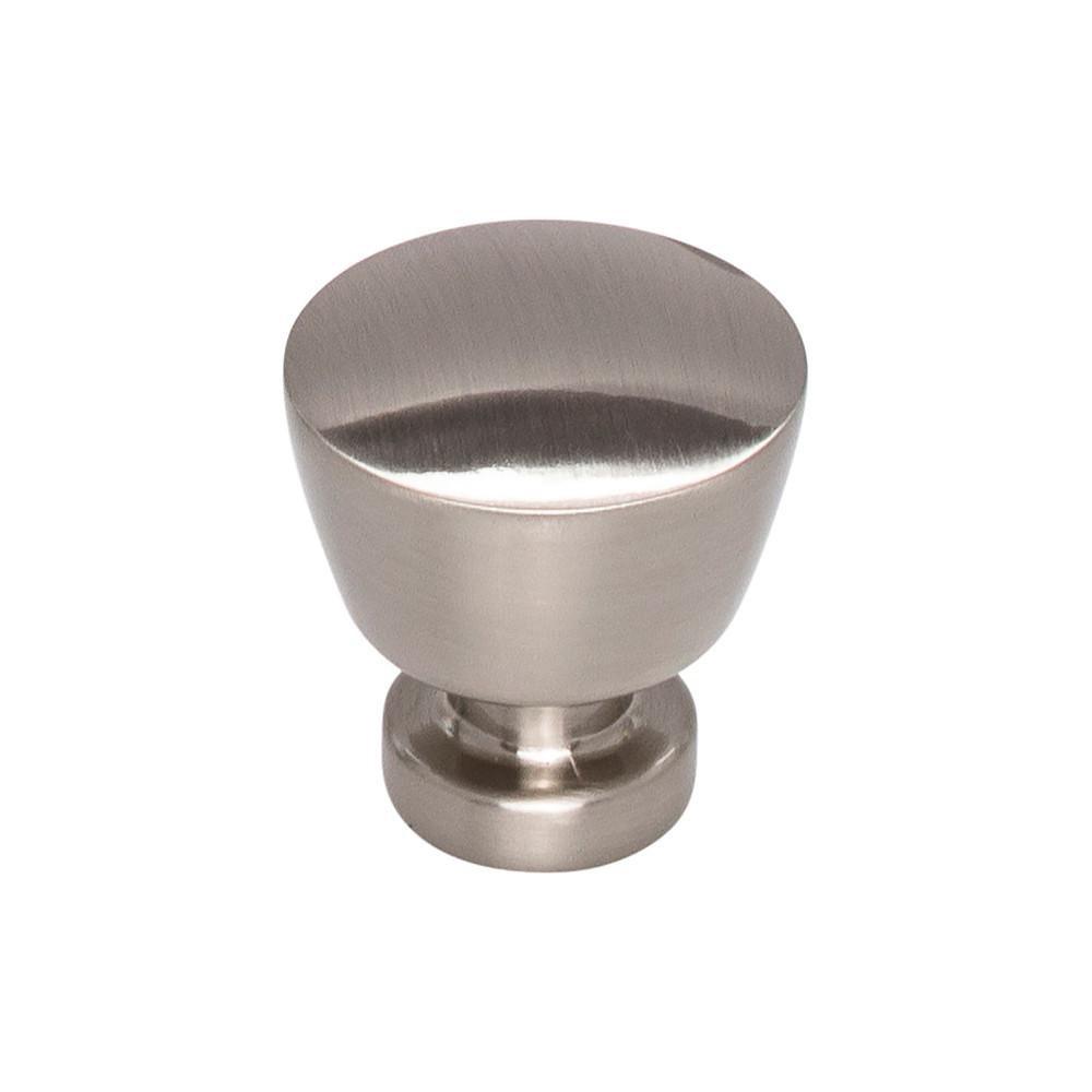 Top Knobs Brushed Satin Nickel 1-1/8 x 1-1/8 in. Zinc Alloy Knob 