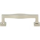 Atlas Homewares Polished Nickel 4-15/32 x 7/16 in. Zinc Alloy D-handle Pull 