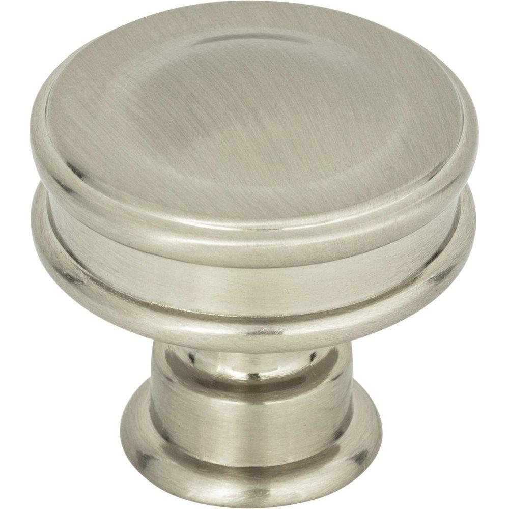 Atlas Homewares Brushed Nickel 1-1/4 x 1-1/4 in. Zinc Alloy Knob 