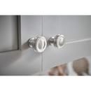 Atlas Homewares Brushed Nickel 1-1/4 x 1-1/4 in. Zinc Alloy Knob 