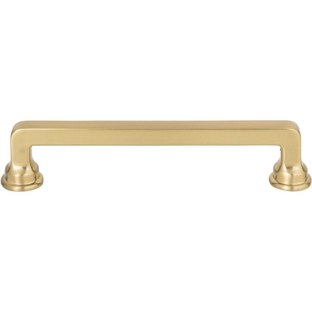 Atlas Homewares Warm Brass 5-7/8 x 13/32 in. Zinc Alloy D-handle Pull 