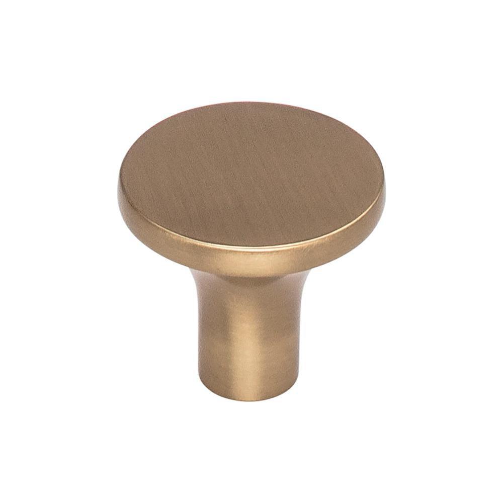 Top Knobs Honey Bronze 1-1/4 x 1-1/4 in. Zinc Alloy Knob 