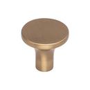 Top Knobs Honey Bronze 1-1/4 x 1-1/4 in. Zinc Alloy Knob 
