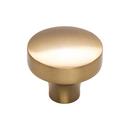 Top Knobs Honey Bronze 1-1/2 x 1-1/2 in. Zinc Alloy Knob 