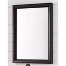 30 in. Rectangular Vanity Mirror in Black