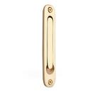 2 in. Brass Door Pull in Oil Rubbed Bronze