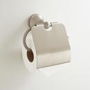 Signature Hardware Brushed Nickel Wall Toilet Tissue Holder 