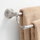 Signature Hardware Brushed Nickel 24 in. Towel Bar 