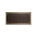Signature Hardware Antique Brass 12 in. Floor Register in Antique Brass 
