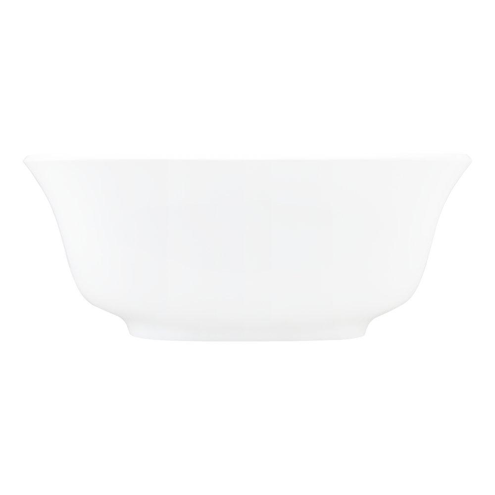 Signature Hardware White 67 x 31-1/4 in. Freestanding Bathtub with Center Drain 