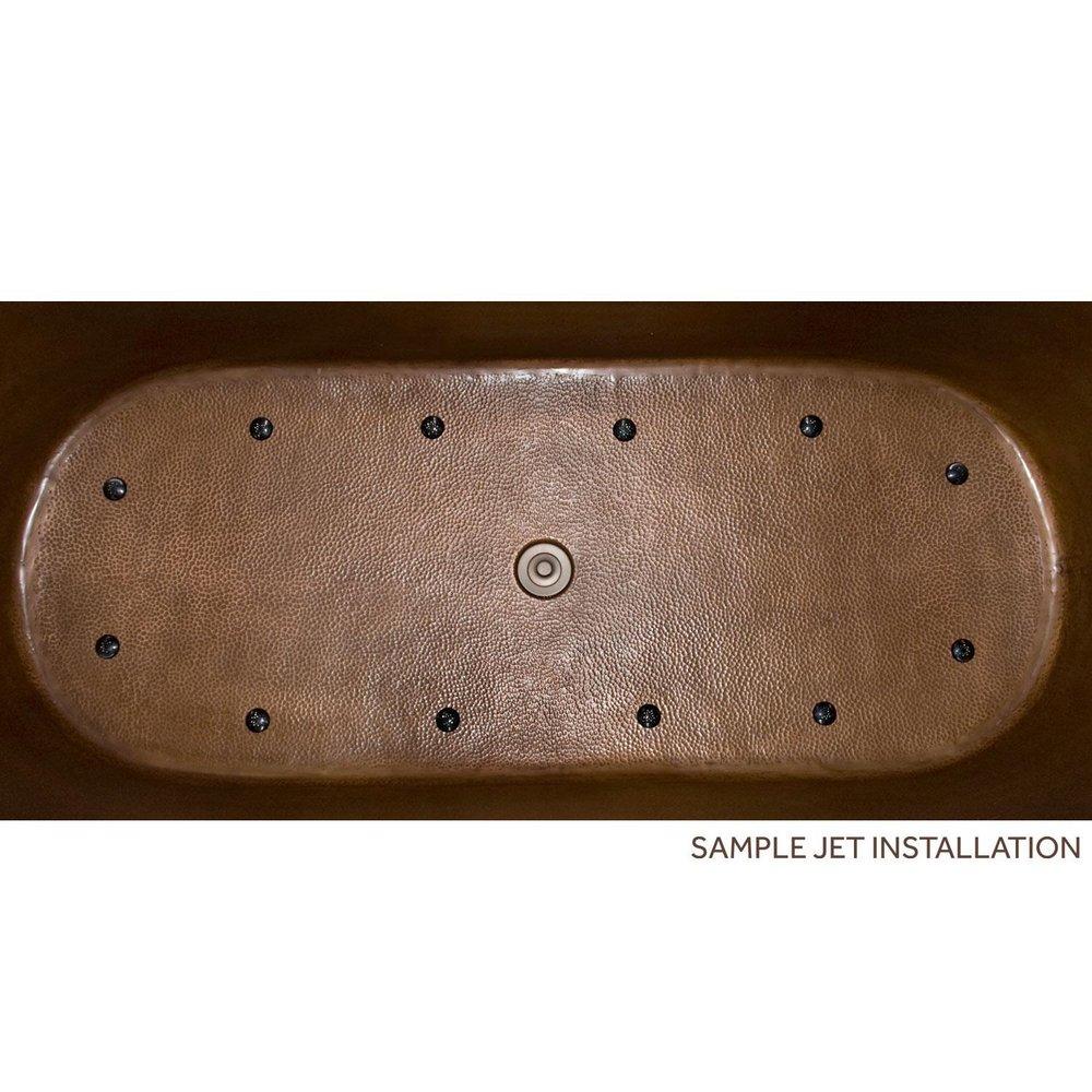 Signature Hardware Copper Air Tub Kit 