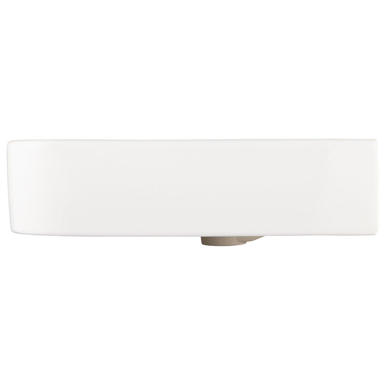 Signature Hardware White Wall Mount Basin 