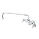 Double Pantry Fct, Wall Mt, Ceramas w/ Check Valves, Adjustable Centers, 14" Swing Nozzle