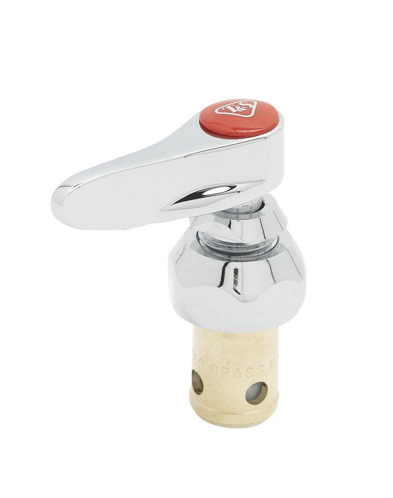 T&S Brass Chrome Plated Quarter Turn Spring Check Cartridge 