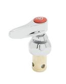 T&S Brass Chrome Plated Quarter Turn Spring Check Cartridge