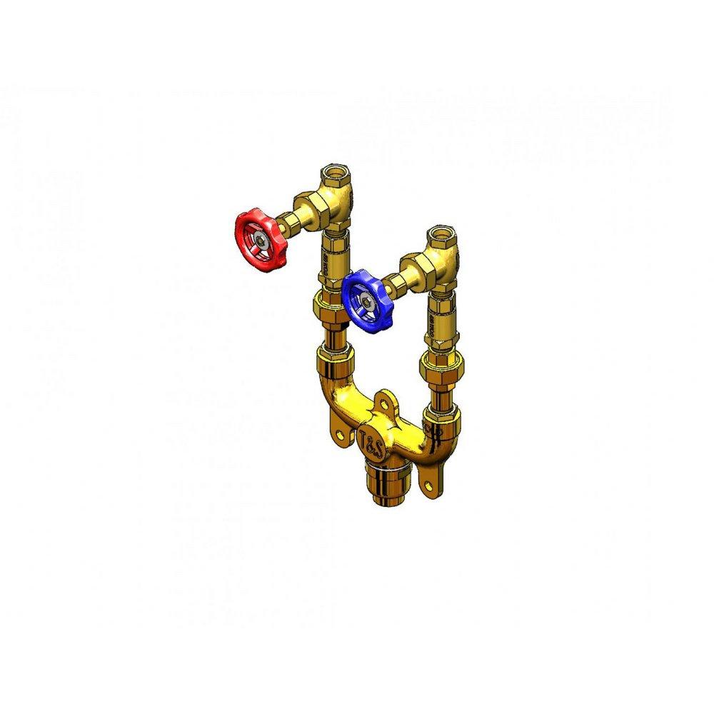 T&S Brass Natural Natural Mixing Valve Assembly 