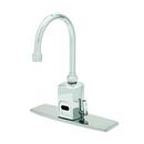 T&S Brass Polished Chrome Sensor Deck Mount Service Faucet 