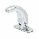 ChekPoint Above-Deck Electronic Faucet, 4" Deck Plate, Contemporary Spout, 2.2 GPM Aerator