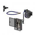 T&S Brass Single Handle Spring Return Hose Reel System Faucet 