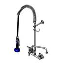 Pre-Rinse: 8" Wall Mount, Ceramas, ADF 12" Nozzle, 2.2 GPM VR Aerator, B-0108, Swivel, Tee 