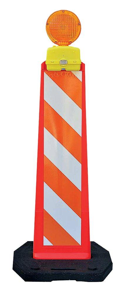 VizCon Orange 8 x 36 in. 30 lb. Vertical Panel 